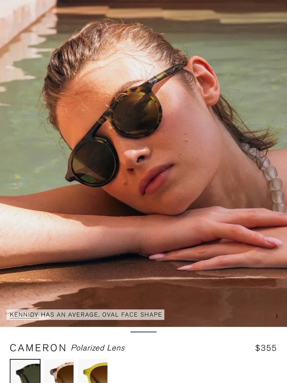 KREWE CAMERON | Tortuga Polarized Sunglasses